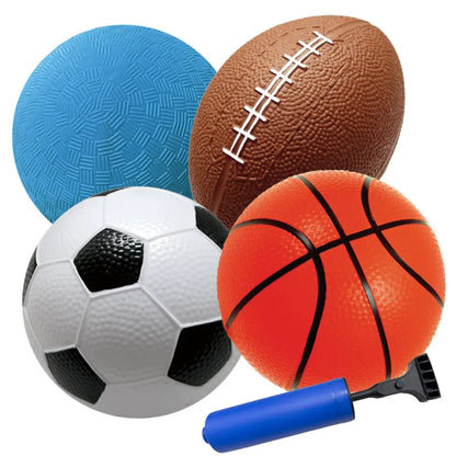 Inflatable Sports Ball Set for Kids